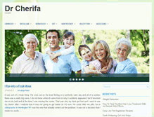 Tablet Screenshot of drcherifa.com